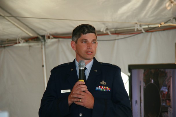 Lt. Col. Patrick Barrett, 45th Weather Squadron, U.S. Air Force