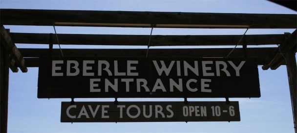 Entrada da Eberle Winery