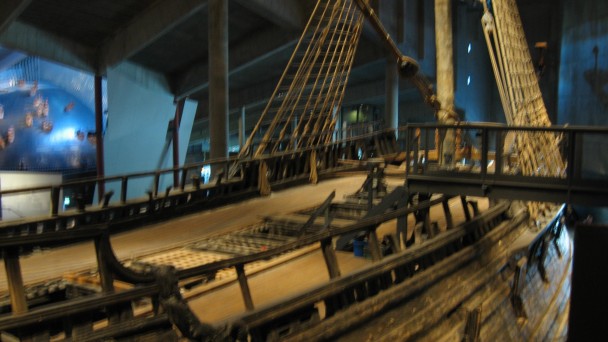 Detalhe do Navio Vasa
