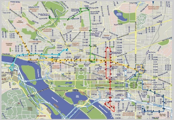 DC Circulator map