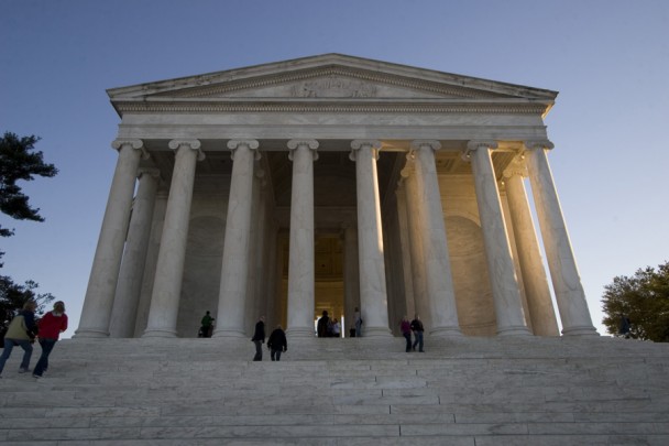 Frente do Jefferson memorial