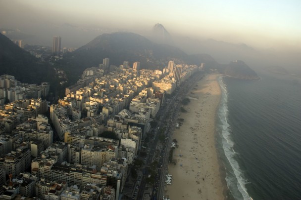 A orla de Copacabana