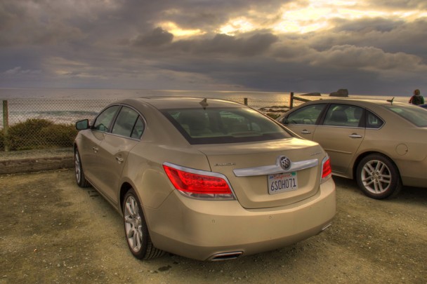 Buick LaCrosse da Alamo em Big Sur