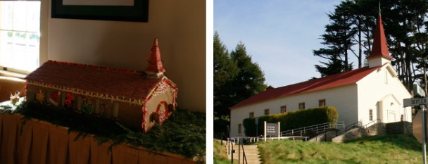 Gingerbread chapel