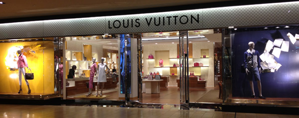 Loja Louis Vuitton (enorme!) no Galleria em Houston