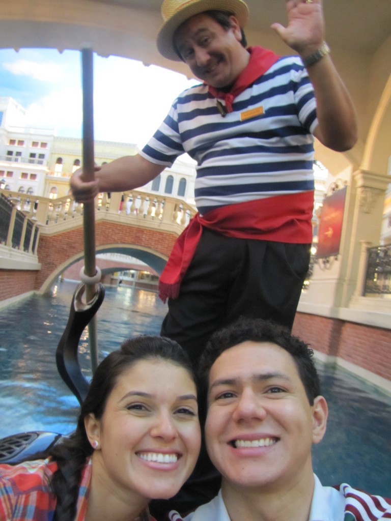 Gondola no The Venetian - Las Vegas