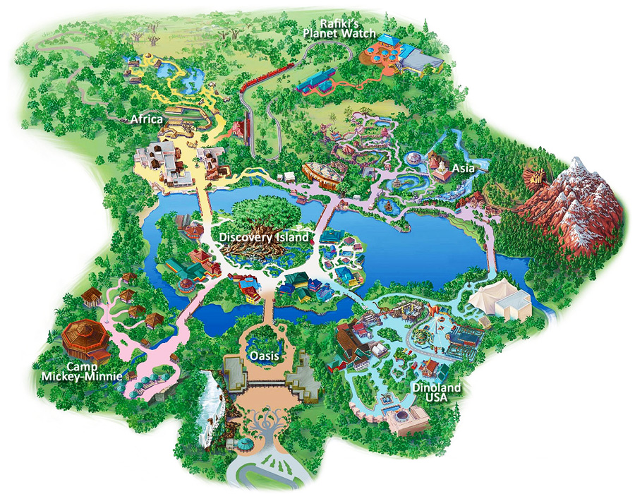 DisneysAnimalKingdomMap2