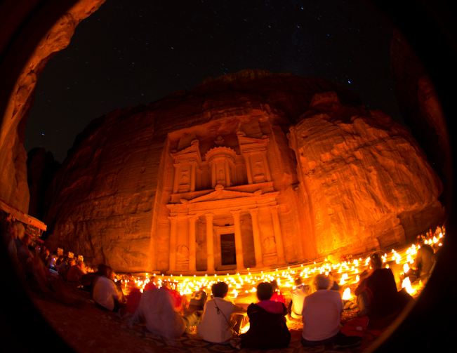 Petra by Night