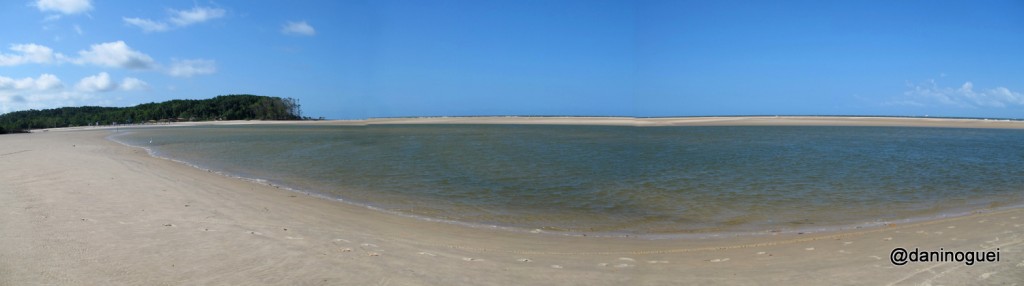 Praia de Barra Velha - o rio