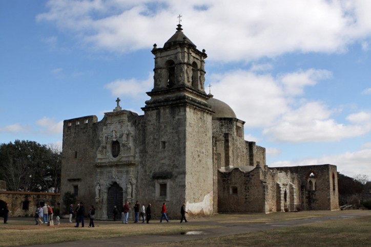 Missão San José, a mais importante das 4 missões do Parque Nacional