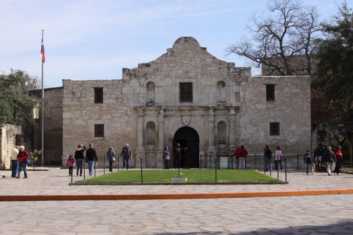 O Álamo, atração turística número 1 do Texas