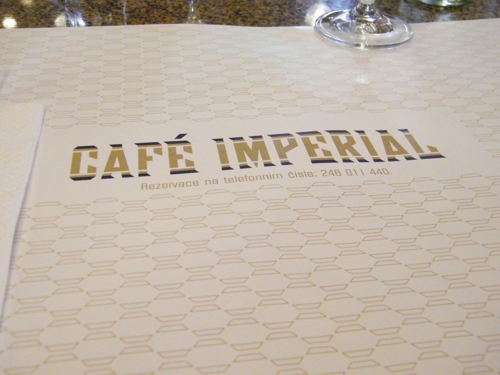 café imperial Praga