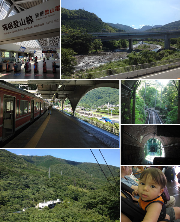 chegando a  Hakone