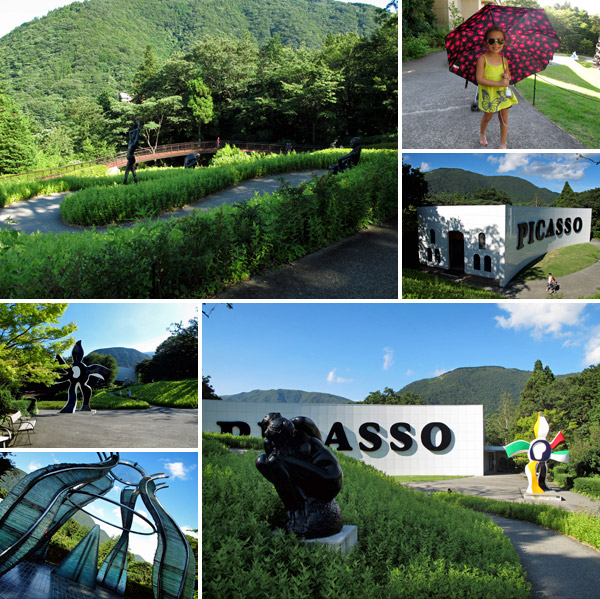 esculturas no Hakone Open Air Museum