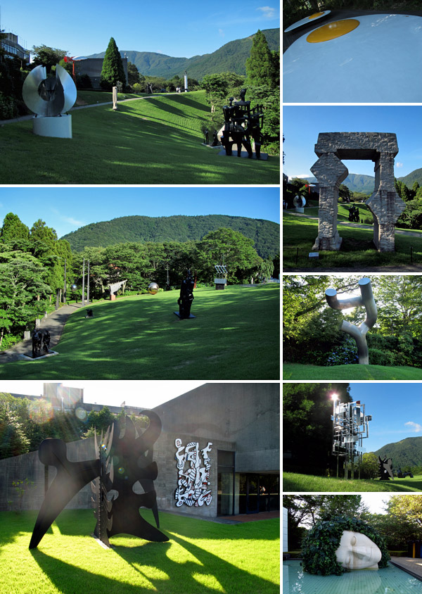 Jardim de esculturas do Hakone Open Air Museum