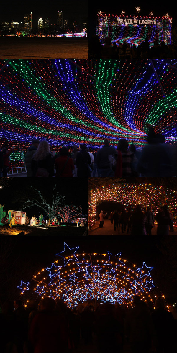 Austin Trail of Lights em Austin, Texas