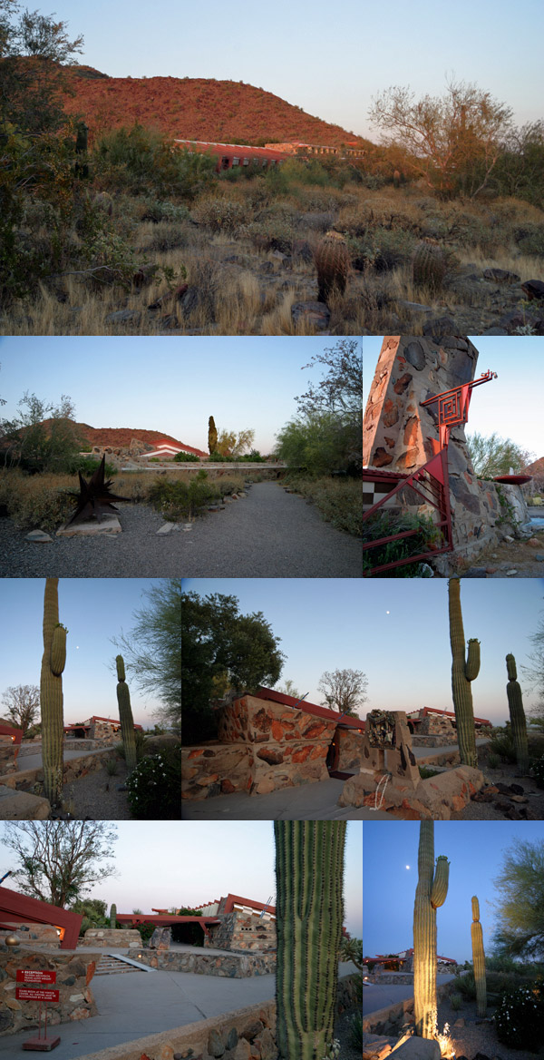 chegando a taliesin west