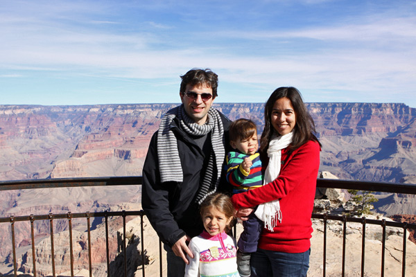 familia misura no grand canyon