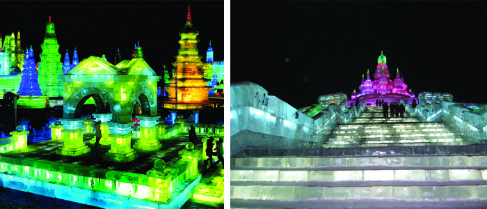 ICE and Snow Festival em Harbin na China 