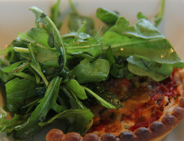 Roasted Tomato and Goat Cheese Tartlet