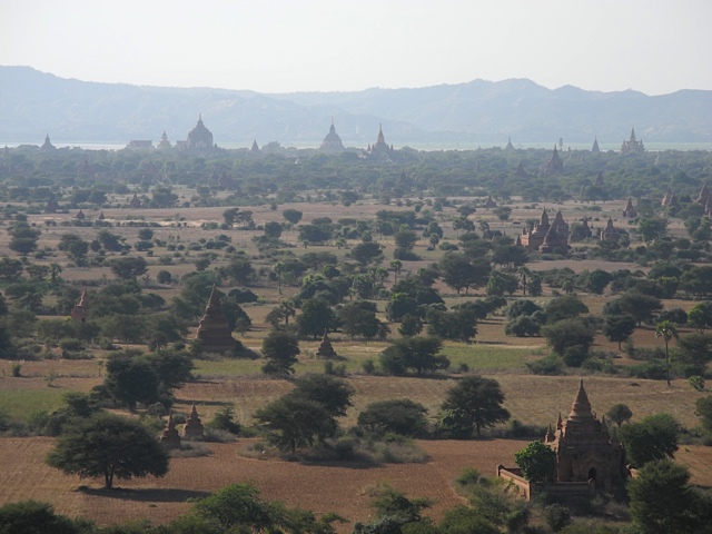 Bagan do alto, Mianmar