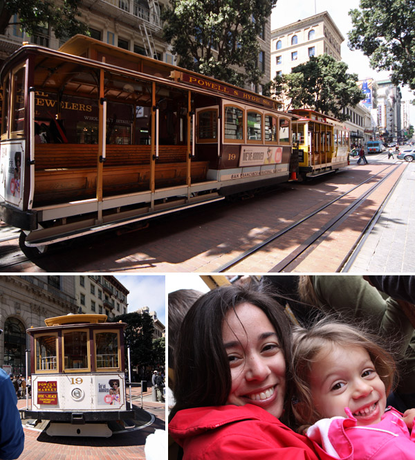 Os Bondinhos de San Francisco são uma diversão, mas ficam bem cheios!