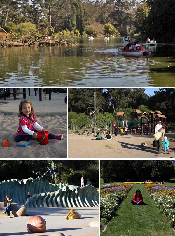 O Golden Gate Park em San Francisco tem várias atrações para famílias