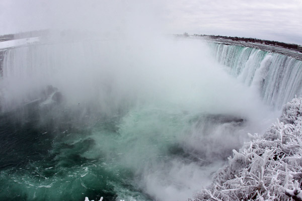 Uau, é uma vista e tanto - Horseshoe Falls, Niagara Falls, Canadá