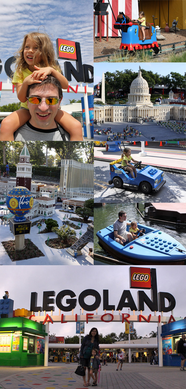 Julia amou a Legoland, nós adoramos as réplicas de Lego, perfeitas!