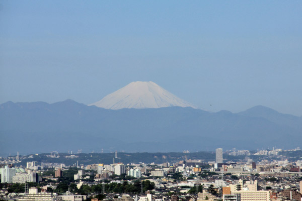 Vista do quarto do Hyatt Regency Tokyo em Shinjuku, foto: Mirella Matthiesen