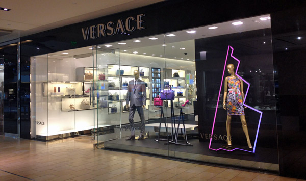 Versace no Galleria em Houston