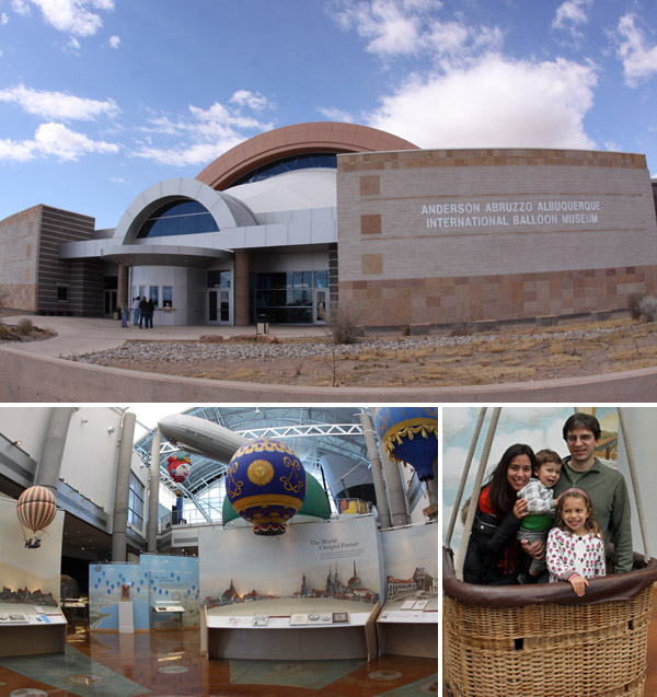 O Balloon Museum em Albuquerque, Novo México