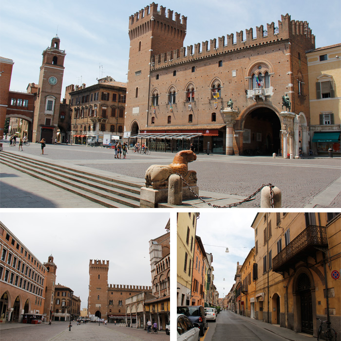 Parte Medieval de Ferrara