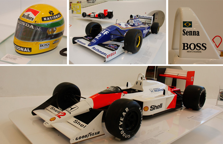 Os carros usados pelo Ayrton Senna