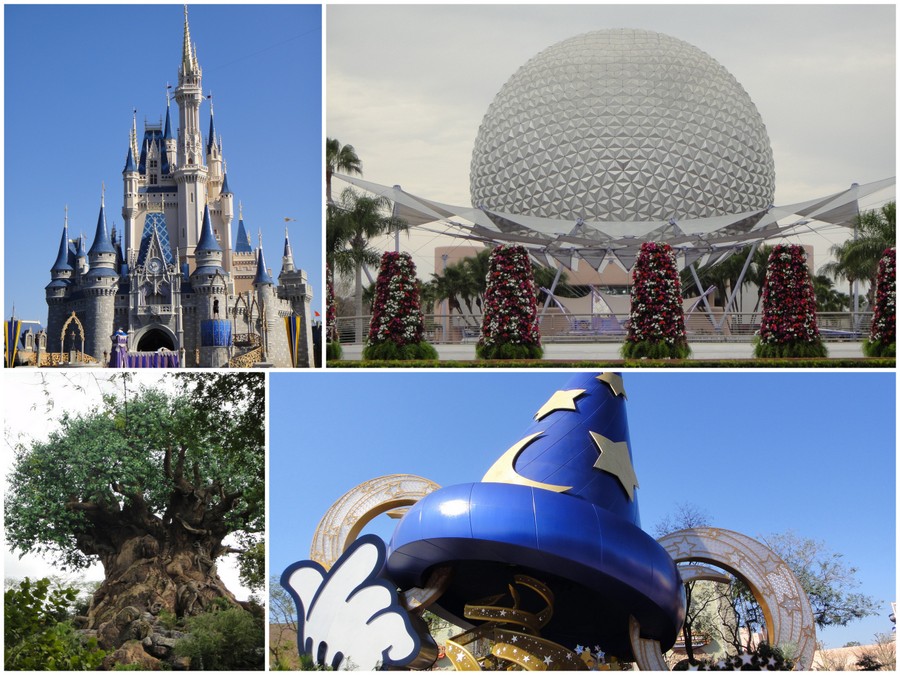 Os parques da Disney