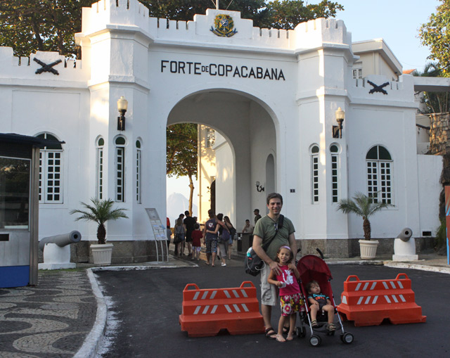 Visitando o Forte de Copacabana