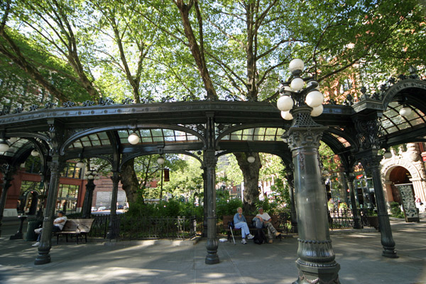 Pioneer Square, a mais antiga praça de Seattle