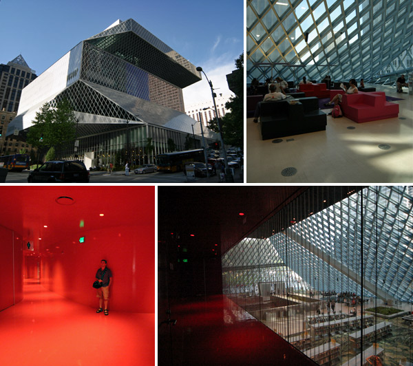 Seattle Public Library, arquitetura moderna muito legal