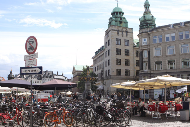 Bicicletas em Copenhague