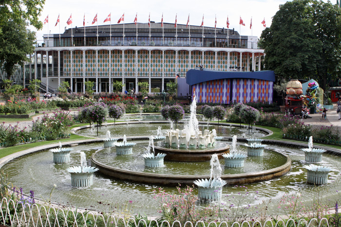 Jardins do Tivoli de Copenhague