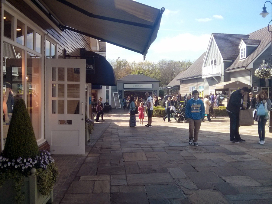 Outlet perto de Londres Bicester Village