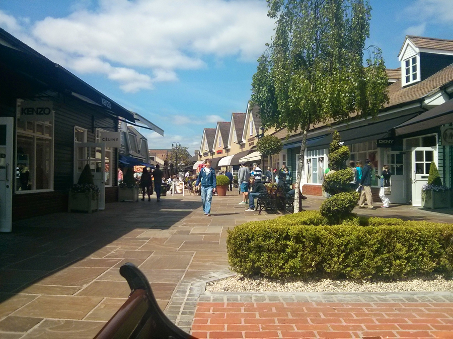 Outlet perto de Londres Bicester Village