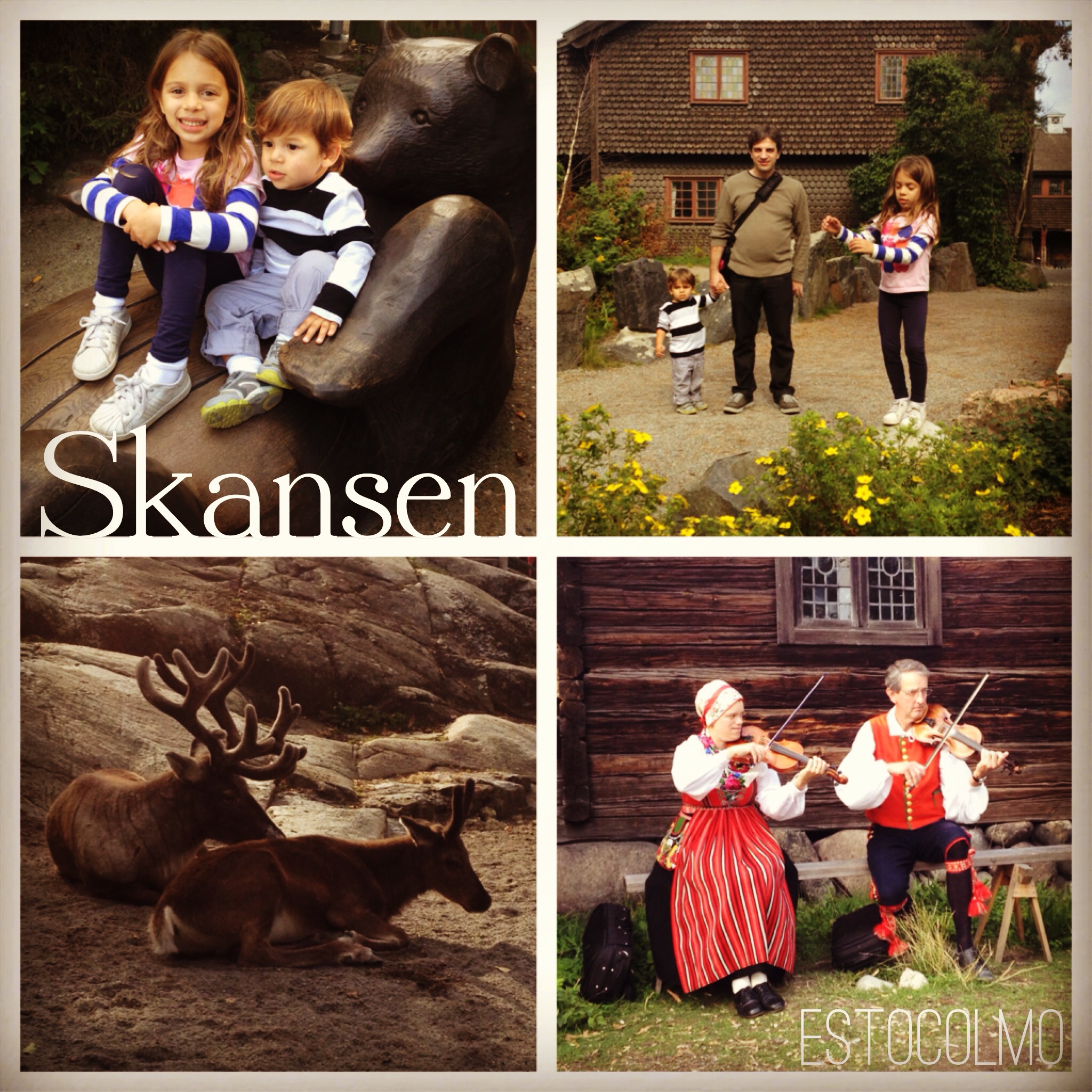 Visitando Skansen no verão, as crianças amaram (e nós também)