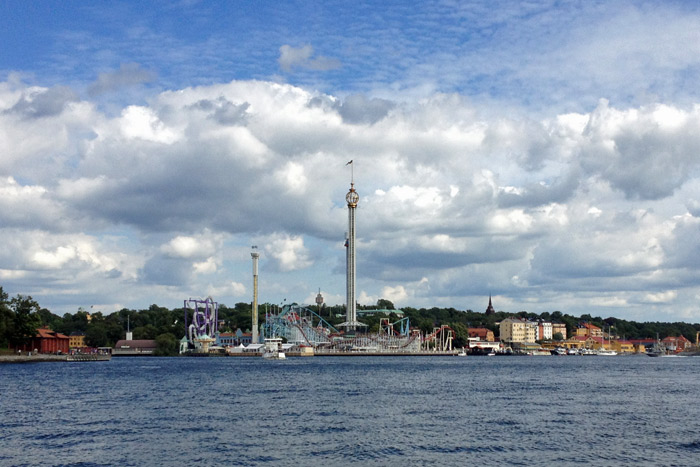 Grona Lund, na ilha de Djurgarden