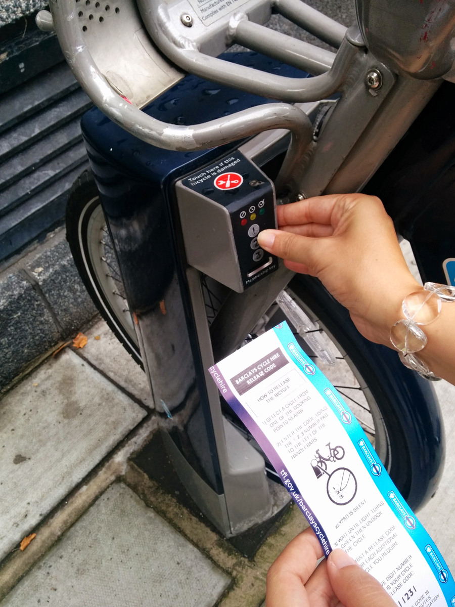 Aluguel de bicicleta em Londres