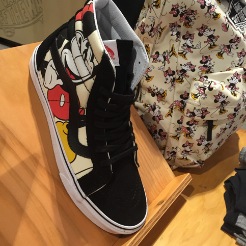 tenis vans mickey infantil