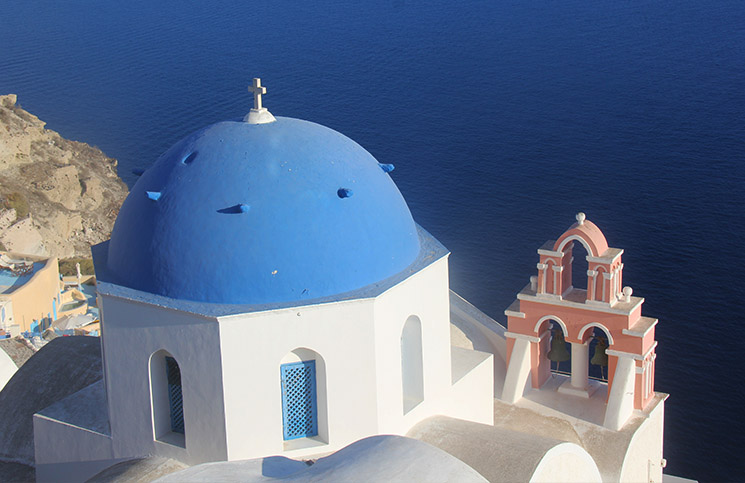 santorinibluedomechurch