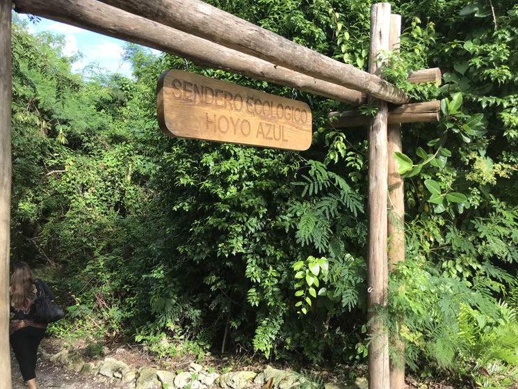 entrada do cenote