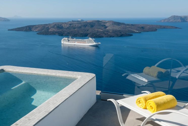 Quarto do Keti Hotel em Fira, Santorini