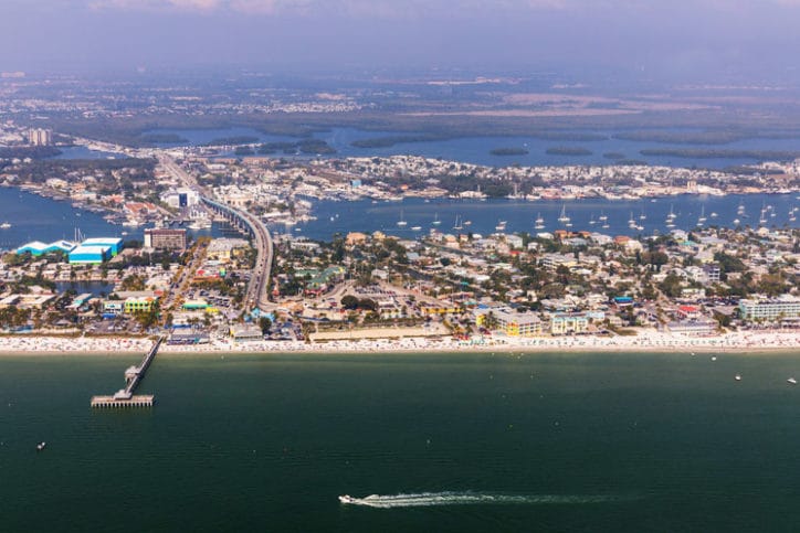 Fort Myers Florida Praias do Golfo
